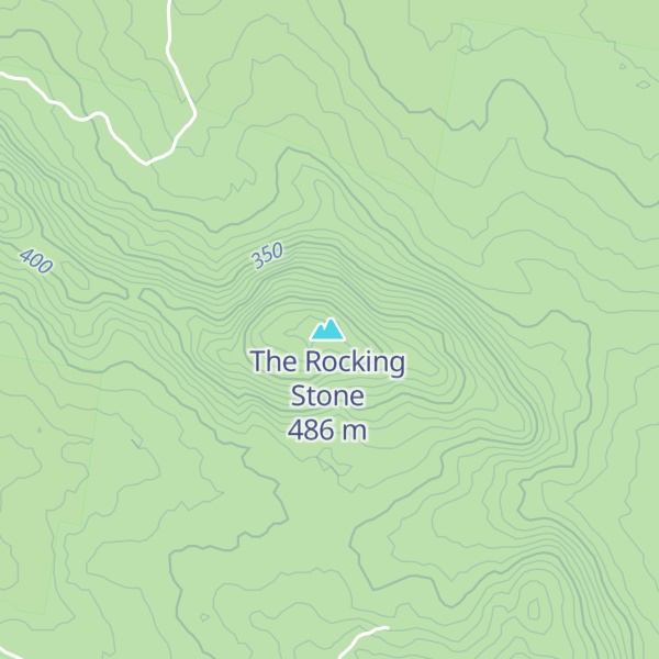 Map of Mount Kooyoora