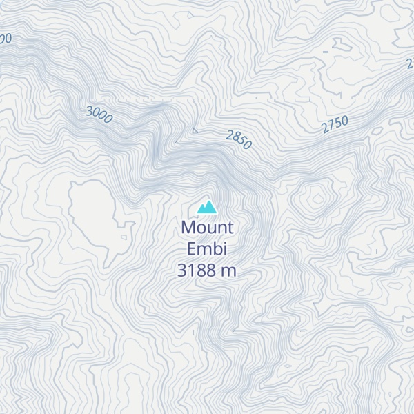 Map of Mount Embi