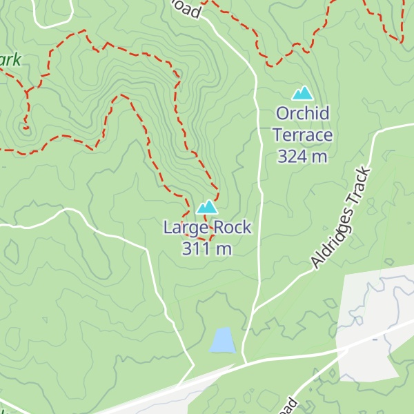 Map of Large Rock