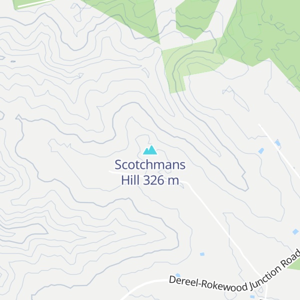 Map of Scotchmans Hill