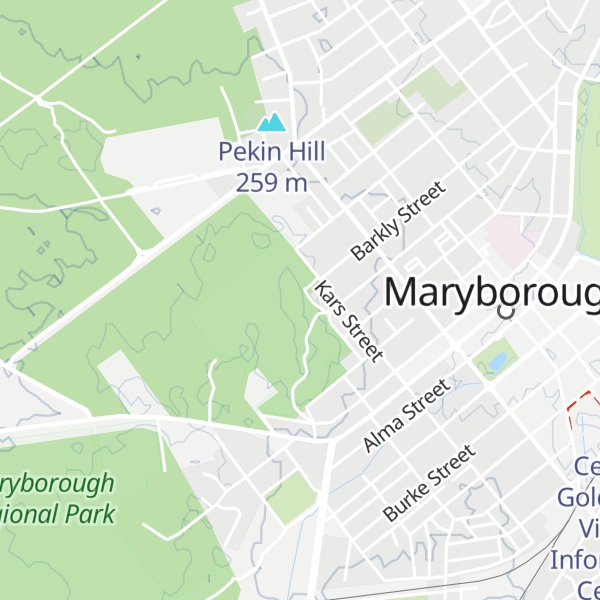 Map of Bristol Hill
