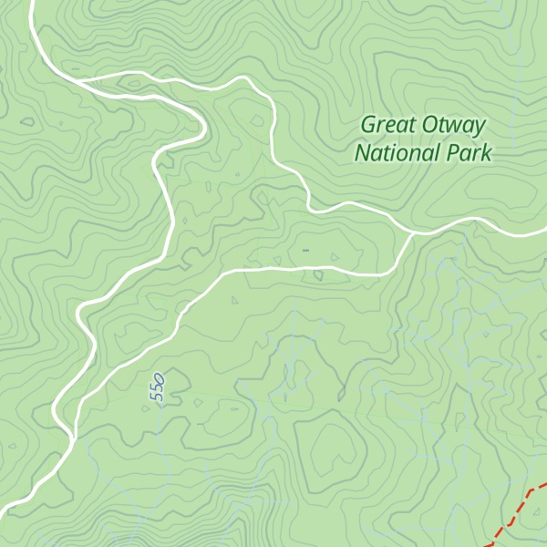 Map of Mount Sabine