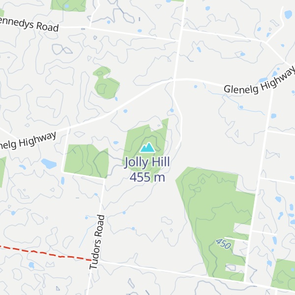 Map of Jolly Hill