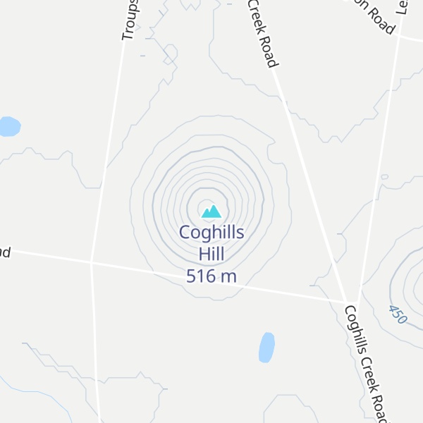Map of Coghills Hill