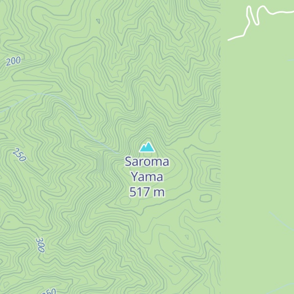 Map of Saroma Yama
