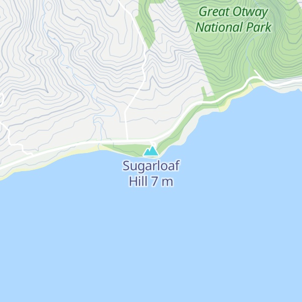 Map of Sugarloaf Hill