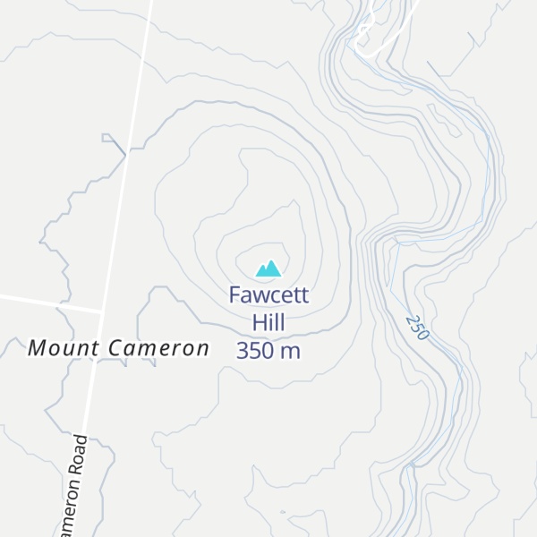 Map of Fawcett Hill