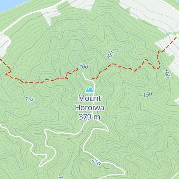 Map of Mount Horoiwa