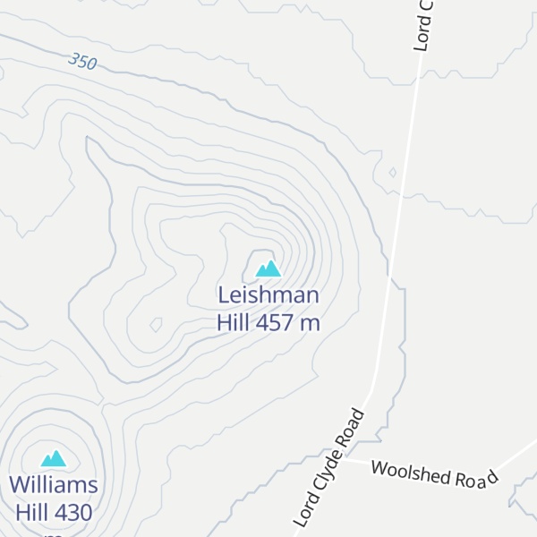 Map of Leishman Hill