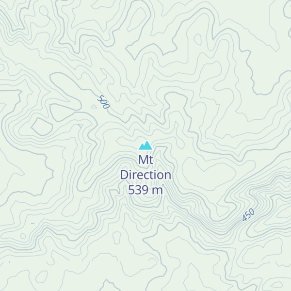 Map of Mt Direction