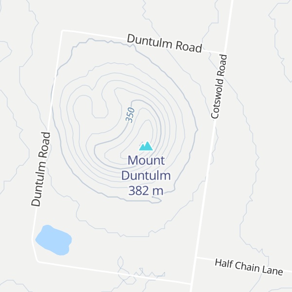 Map of Mount Duntulm