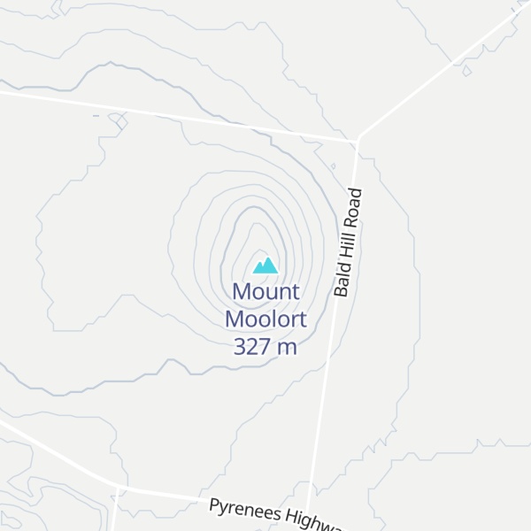 Map of Mount Moolort