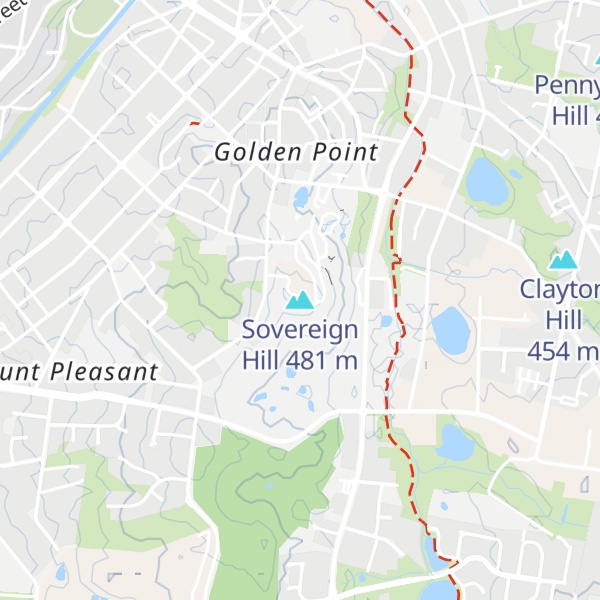 Map of Sovereign Hill