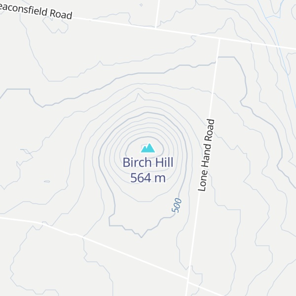 Map of Birch Hill