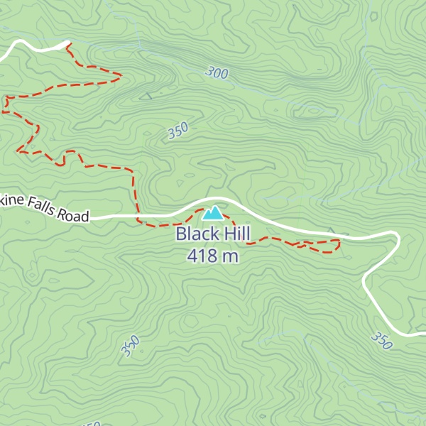 Map of Black Hill