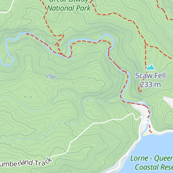 Map of Langdale Pike