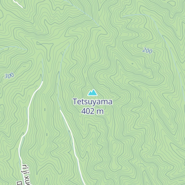 Map of Tetsuyama
