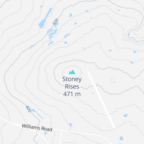 Map of Stoney Rises