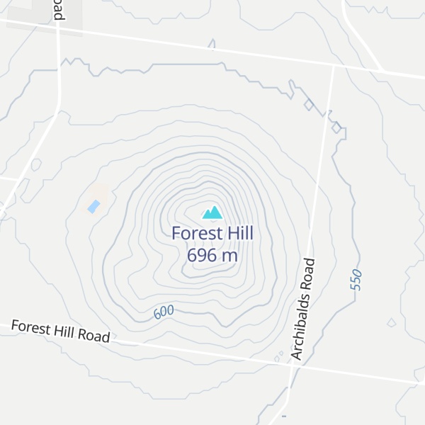 Map of Forest Hill
