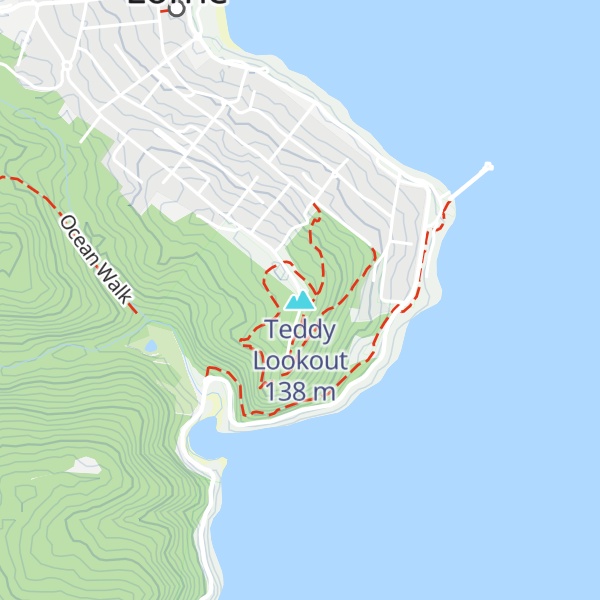 Map of Teddy Lookout