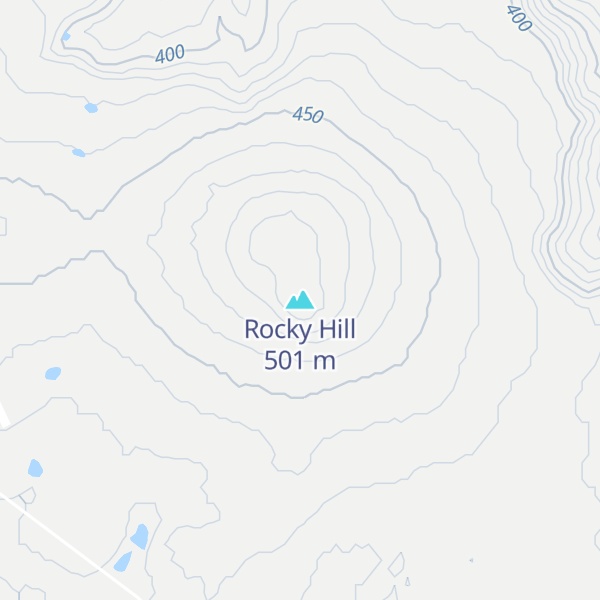 Map of Rocky Hill