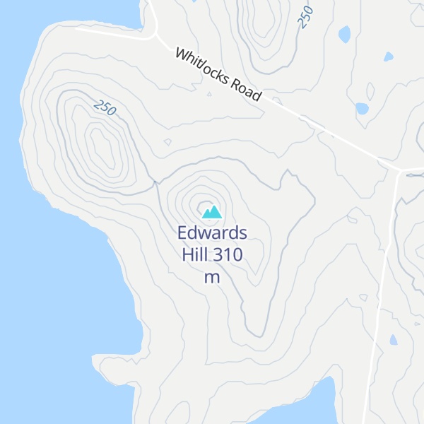 Map of Edwards Hill