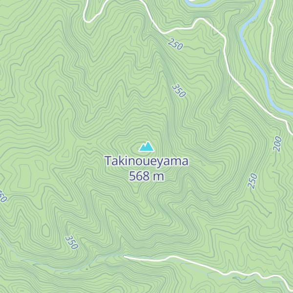 Map of Takinoueyama