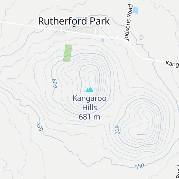 Map of Kangaroo Hills