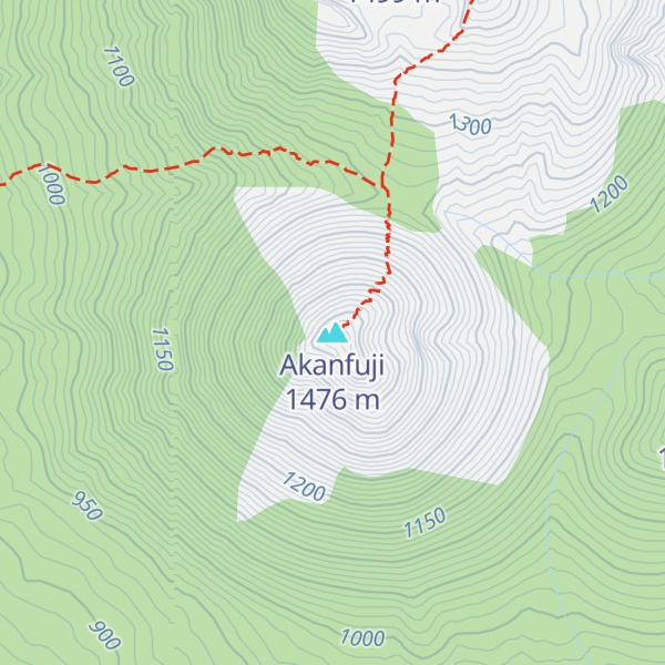 Map of Akanfuji