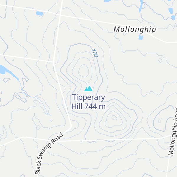 Map of Tipperary Hill