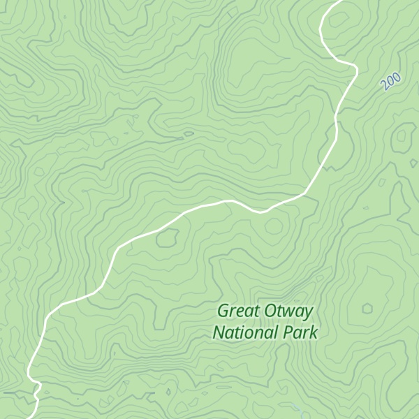 Map of Ironbark Spur