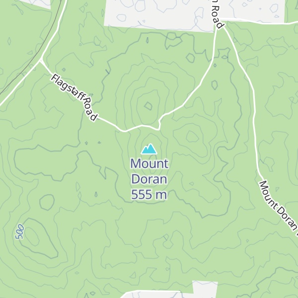 Map of Mount Doran