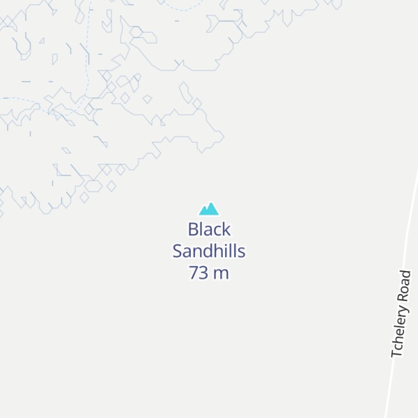 Map of Black Sandhills