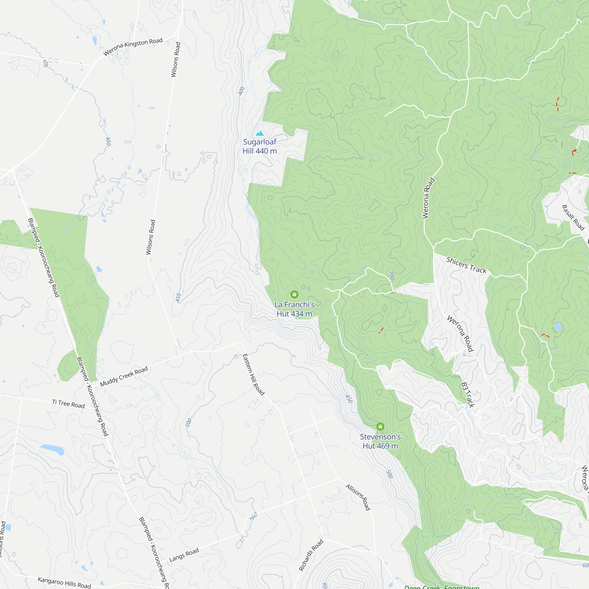 La Franchi's Hut map