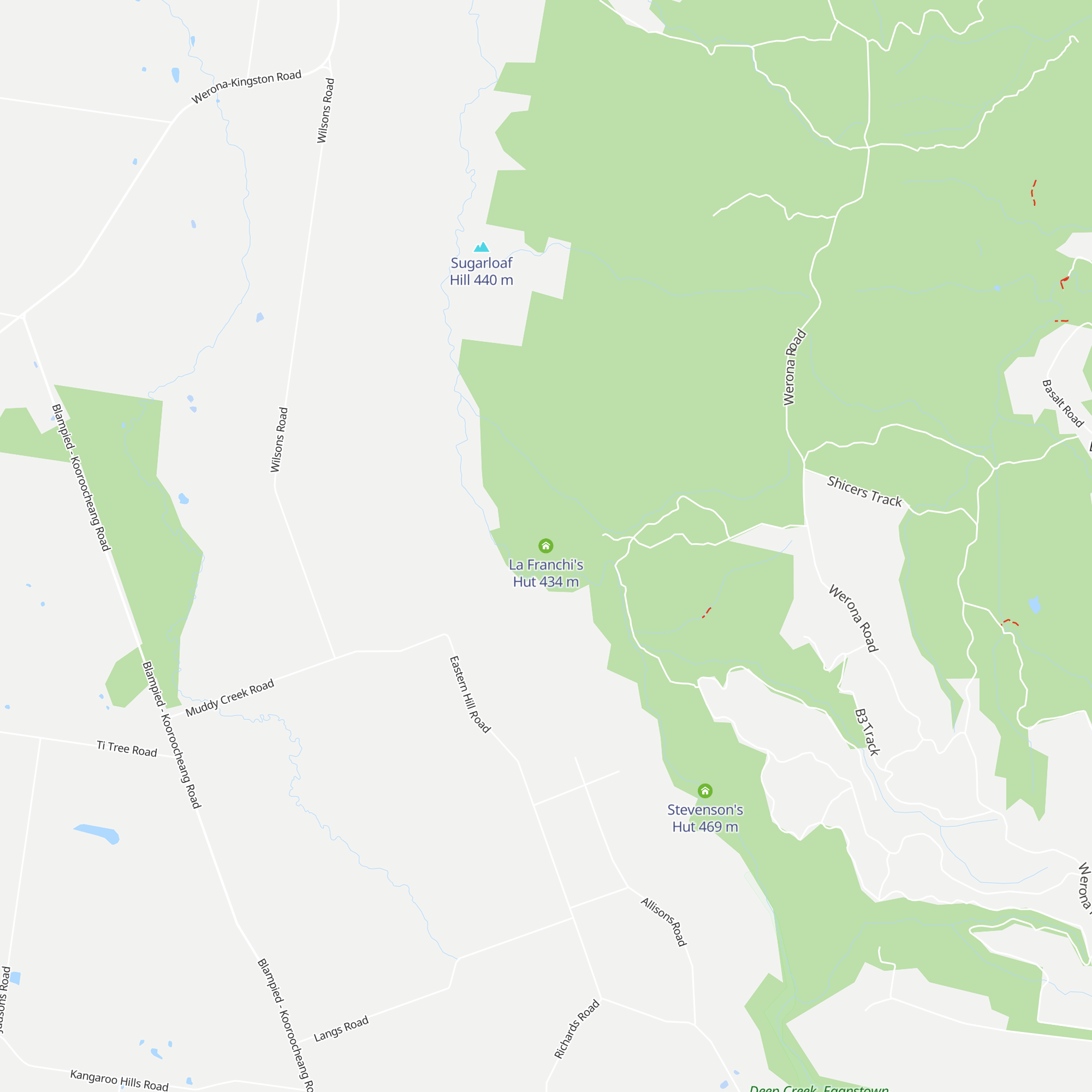 La Franchi's Hut map