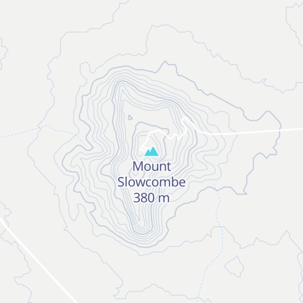 Map of Mount Slowcombe