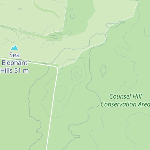 Map of Counsel Hill