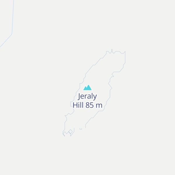 Map of Jeraly Hill