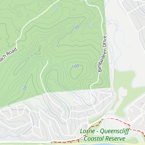 Map of Berthon Hill