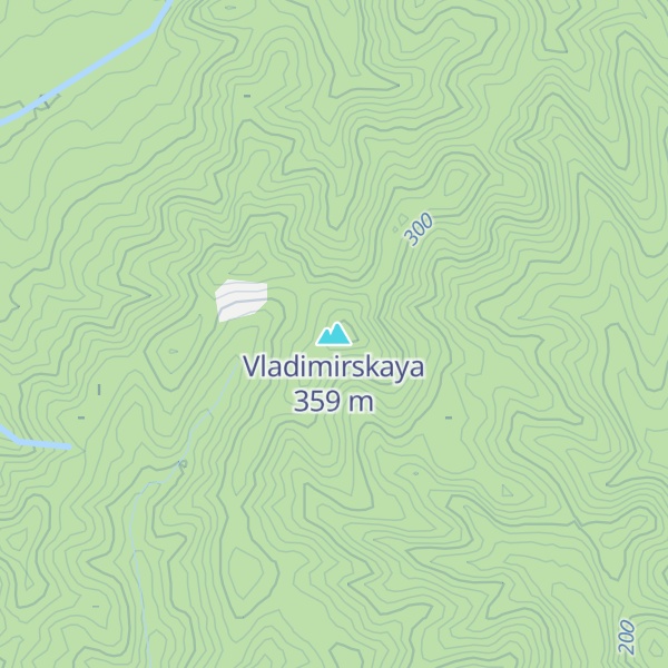 Map of Vladimirskaya