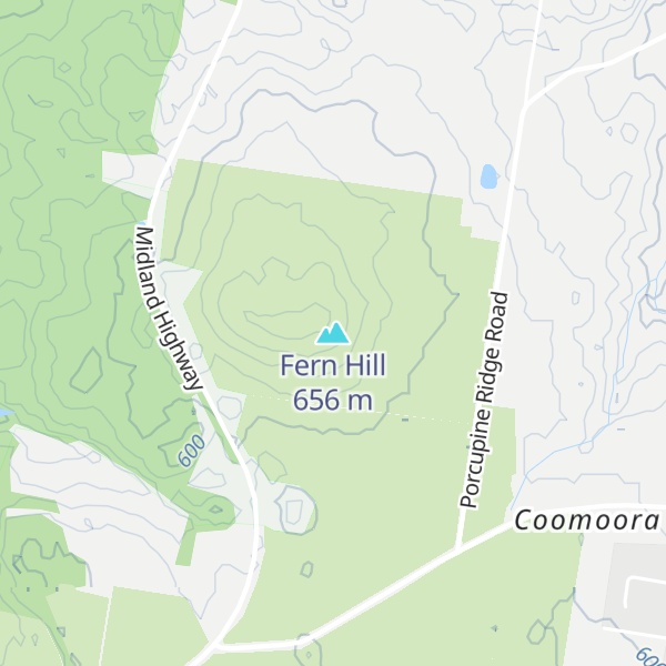 Map of Fern Hill
