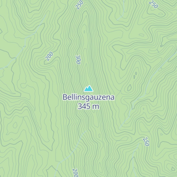 Map of Bellinsgauzena