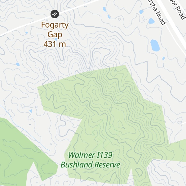 Map of Porcupine Hill