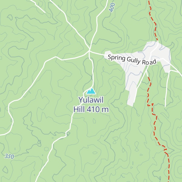 Map of Yulawil Hill