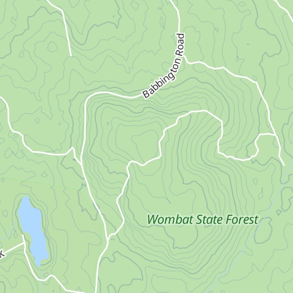 Map of Babbingtons Hill