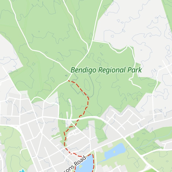 Map of Lightning Hill