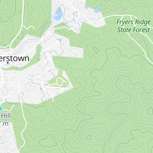 Map of Poverty Hill