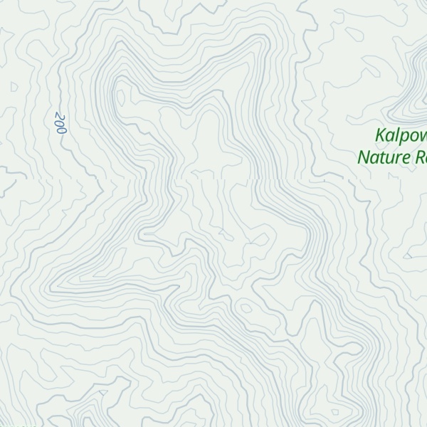 Map of Bathurst Range