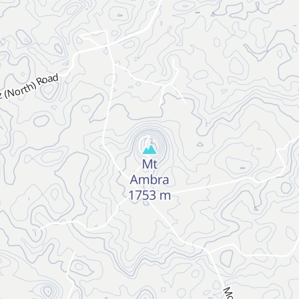 Map of Mt Ambra