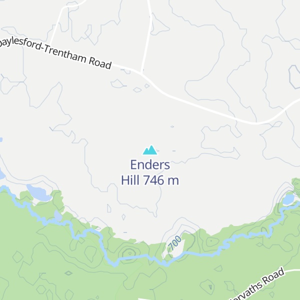 Map of Enders Hill